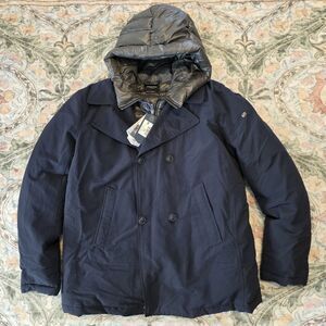 Eddie Pen Piuma Italy Goose Down Parka Jacket Coat - Size 16 - Hooded - NWT